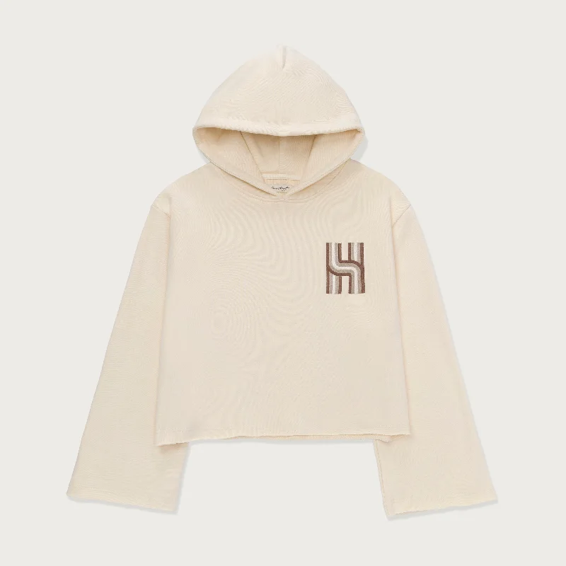 Extra Savings Womens Oversized Hoodie - Cream