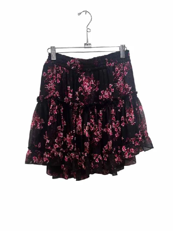 Overstock Sale Misa Black and Pink Size M Skirt