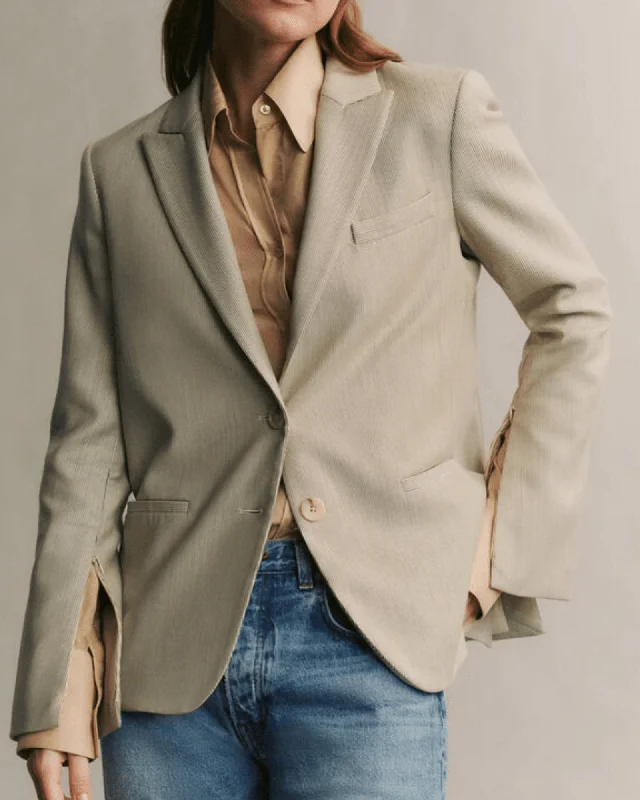 Lowest Prices Boyfriend Blazer With Zipper