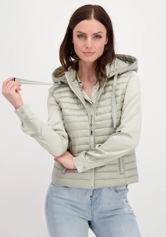 Price Drop Alert Monari Short Quilted Gilet, Sage