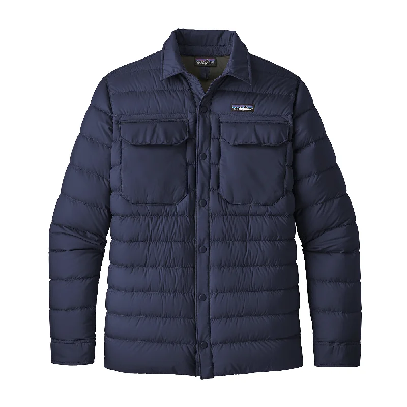 Mega Deal Men's Silent Down Shirt Jacket