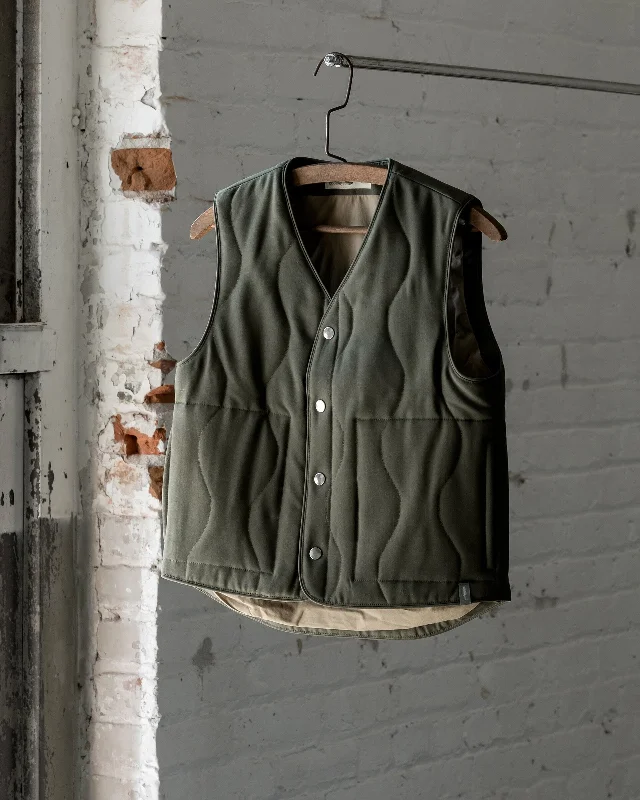 Steals and Deals The Womens Quilted Wool Vest