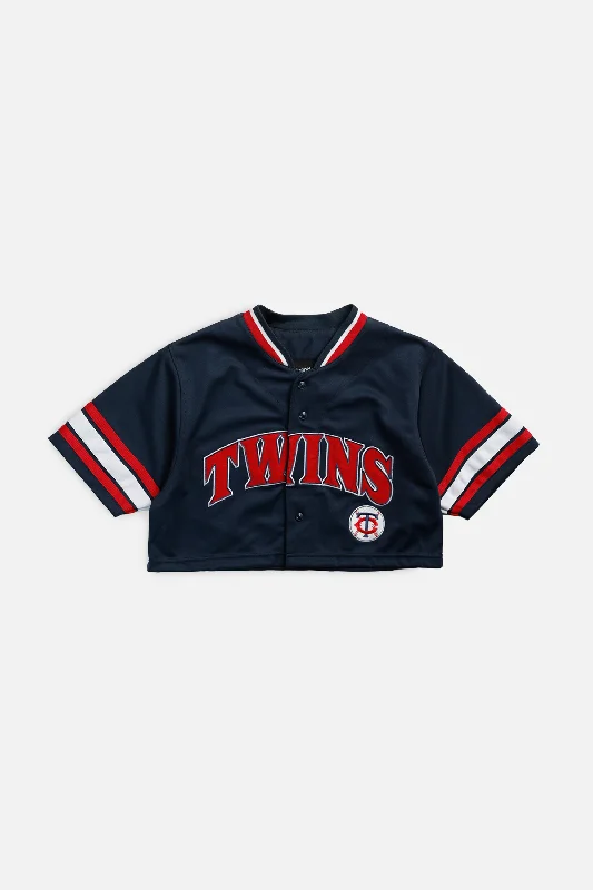 Price Cut Rework Crop Minnesota Twins MLB Jersey - S