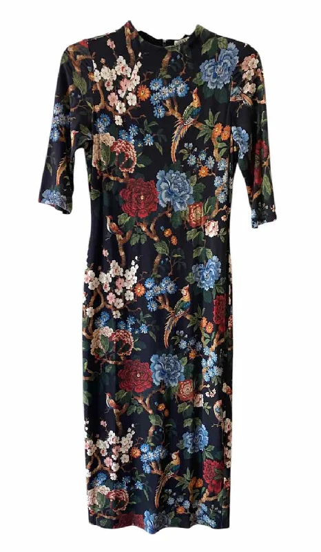 Massive Deals alice + olivia Black Multi Size 4 Dress