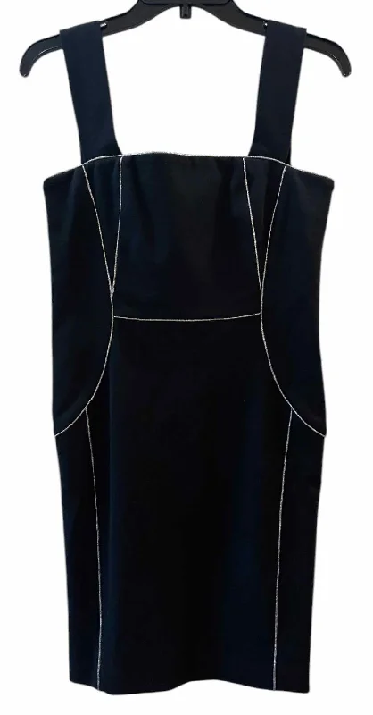 Overstock Sale Ports Black and silver Size 10 Dress