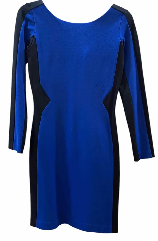Massive Deals Amanda Uprichard Black and blue Size P Dress