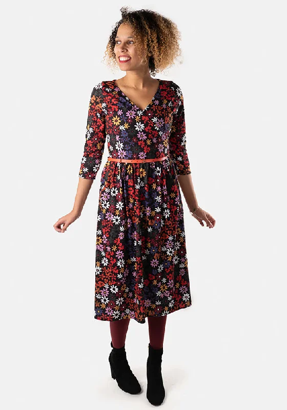 Extra Savings Dilara Daisy Print Midi Dress