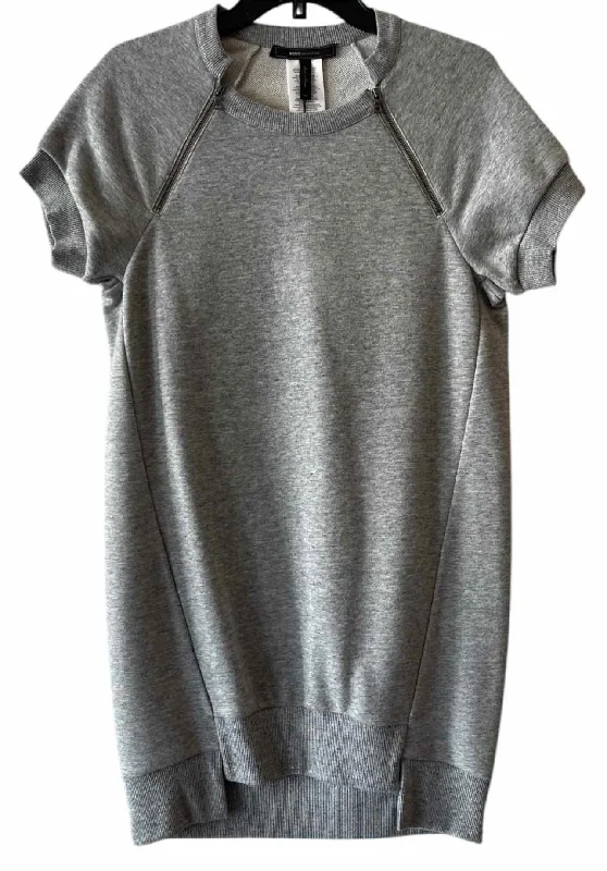 Don't Wait BCBGMax Azria heathered gray Size XS Dress