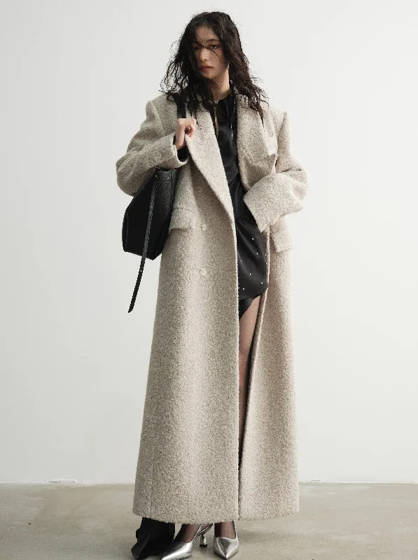 The Best Prices Oversized Wool Maxi Coat