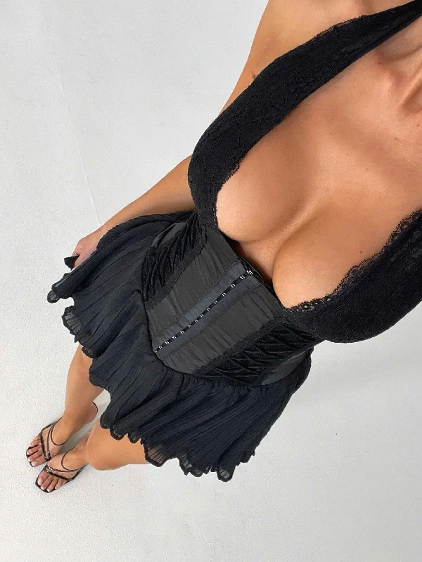 Value Deals MON AMOUR MINI DRESS BLACK