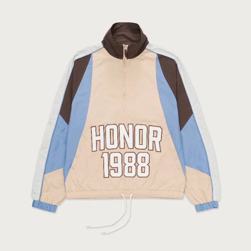 Best Bargains Womens Colorblocked Half Zip - Blue