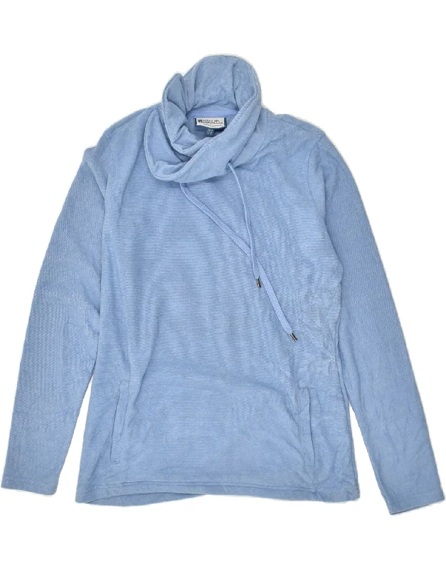 Take Advantage MOUNTAIN WAREHOUSE Womens Roll Neck Sweatshirt Jumper UK 14 Large Blue