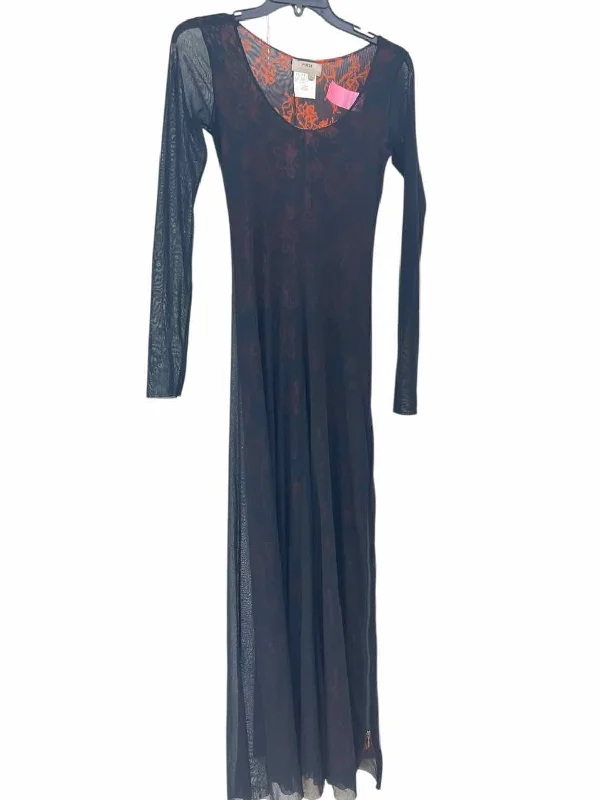 Price Rollback Fuzzi Black Size L Dress