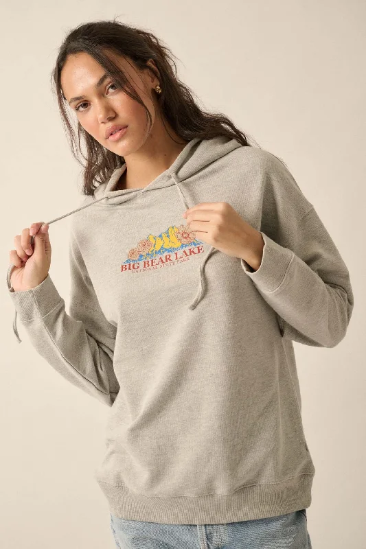 Warehouse Sale Big Bear Lake French Terry Graphic Hoodie