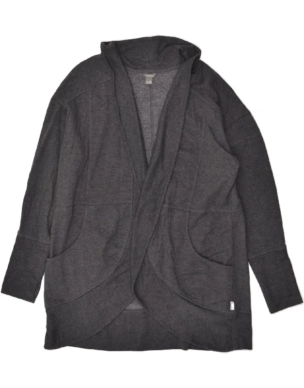 Limited Quantity EDDIE BAUER Womens Cardigan Sweater UK 20 2XL Grey Cotton
