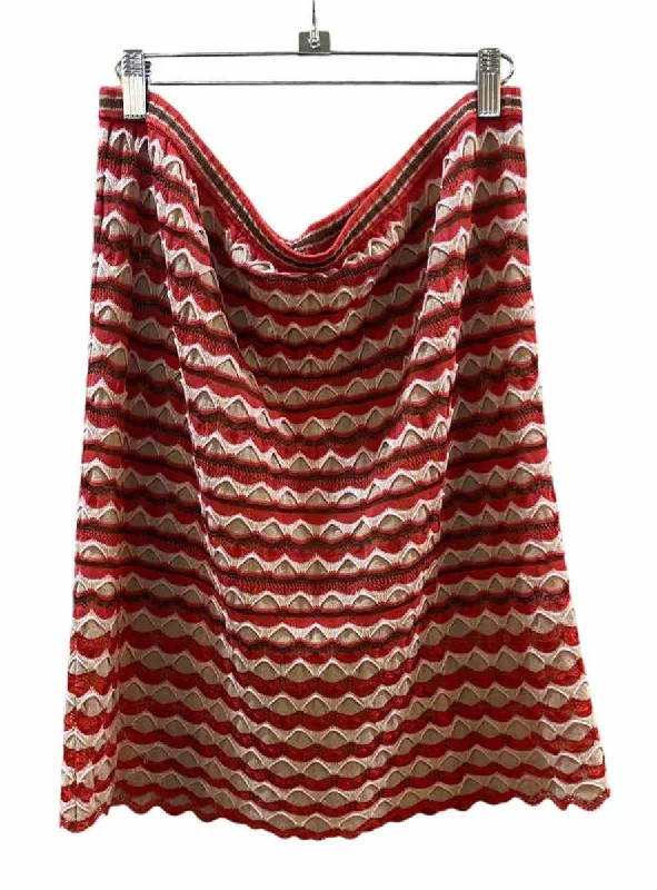New Arrival M Missoni Beige Multi Size 12 Skirt