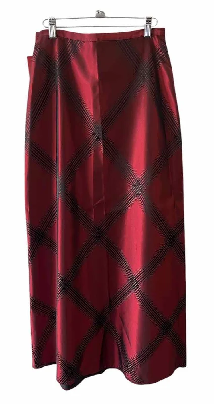Price Drop Alert JS Collection Red and Black Size 6 Skirt