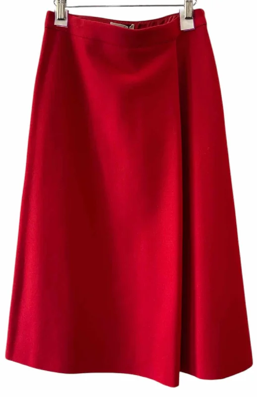 Price Drop Alert Costume National Red Size 40 Skirt