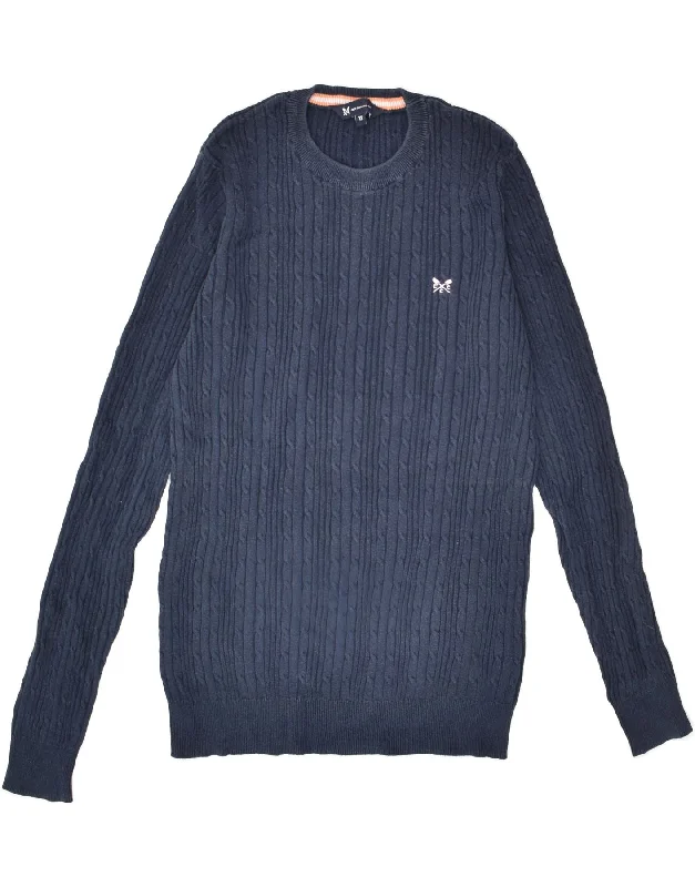 Stock Clearance CREW CLOTHING Womens Crew Neck Jumper Sweater UK 12 Medium Navy Blue Stock Clearance CREW CLOTHING Womens Crew Neck Jumper Sweater UK 12 Medium Navy Blue