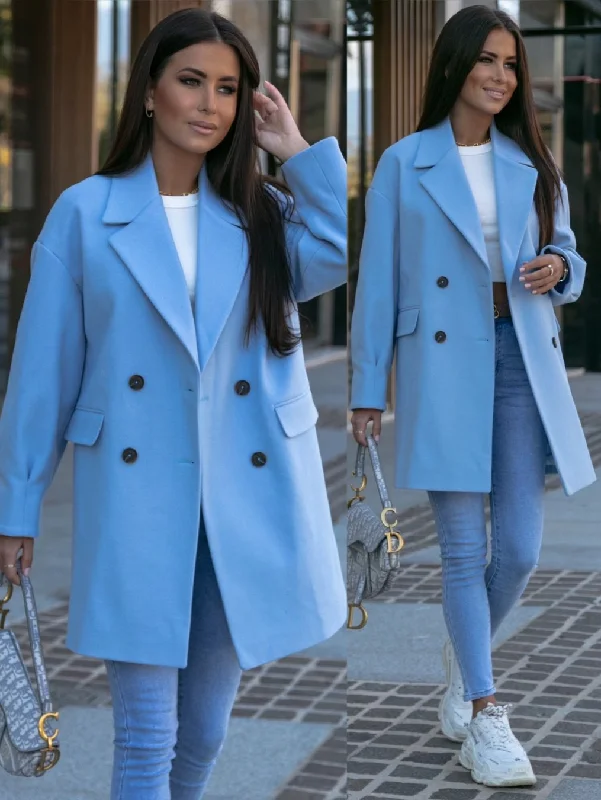 Reduced Prices Long Sleeve Double Breasted Nizi Blazer