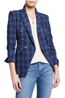 Weekend Special "Miller Plaid Wool-Blend Dickey Jacket"