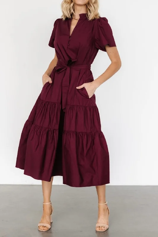 Deal Zone Adelyn Poplin Maxi Dress