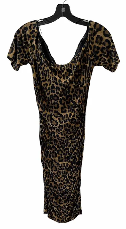 Deal of the Week Nicole Miller Black and tan Size S Dress