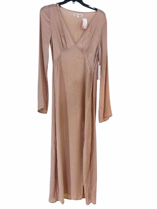 Overstock Reformation Taupe Size S Dress