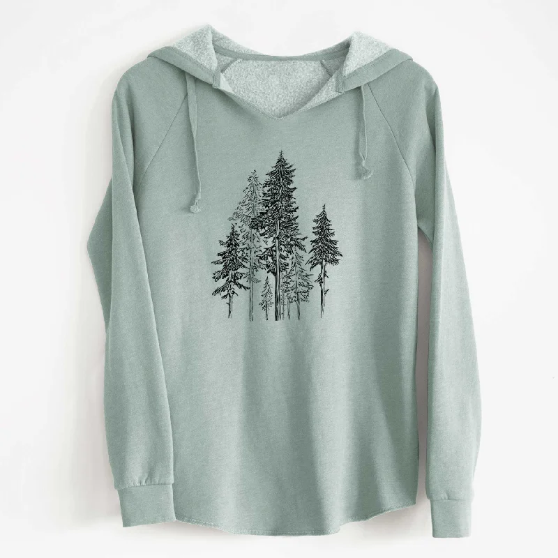 Super Deal Hemlock Forest - Cali Wave Hooded Sweatshirt