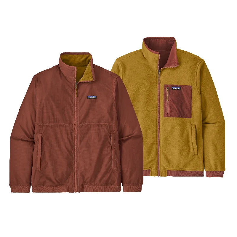 Act Now Men's Reversible Shelled Microdini Jacket