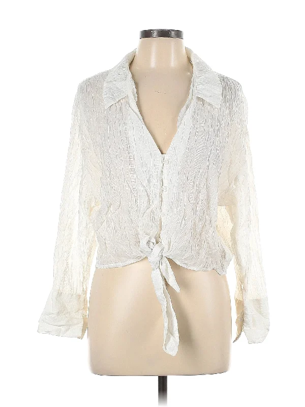Discount Extravaganza Long Sleeve Blouse