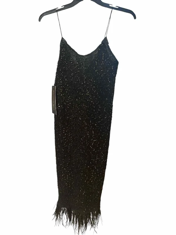 Limited Stock Brenda Noy Black and Gold Dress