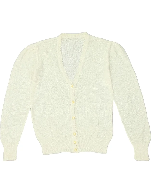 Today’s Special VINTAGE Womens Cardigan Sweater UK 12 Medium Beige