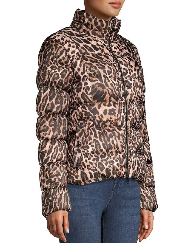 Daily Deals Leopard Down Puffer Jacket