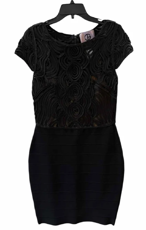 Online Only JS Collection Black Size 12 Dress