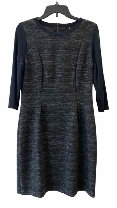 Year-End Sale Elie Tahari Grey multi Size 8 Dress