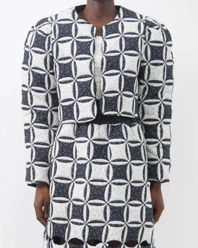 Steals and Deals ''Catalina'' floral-print quilted-cotton jacket