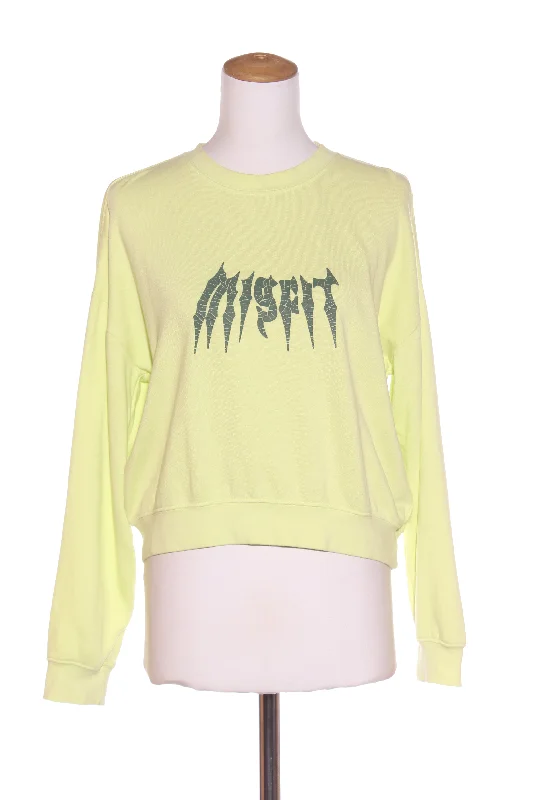 Fantastic Deals MISFIT - Lime cotton crop sweater! 10-12