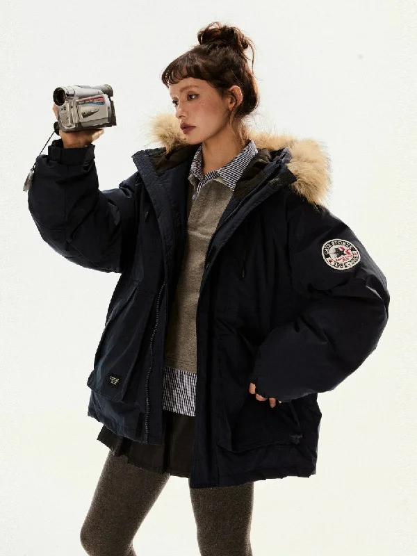Early Bird Discount Arctic Fur Trim Down Parka
