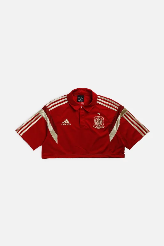 Discount Deals Rework Crop Spain Soccer Jersey - M
