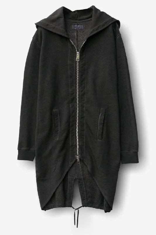 Final Markdown Fleece Parka - Carbone
