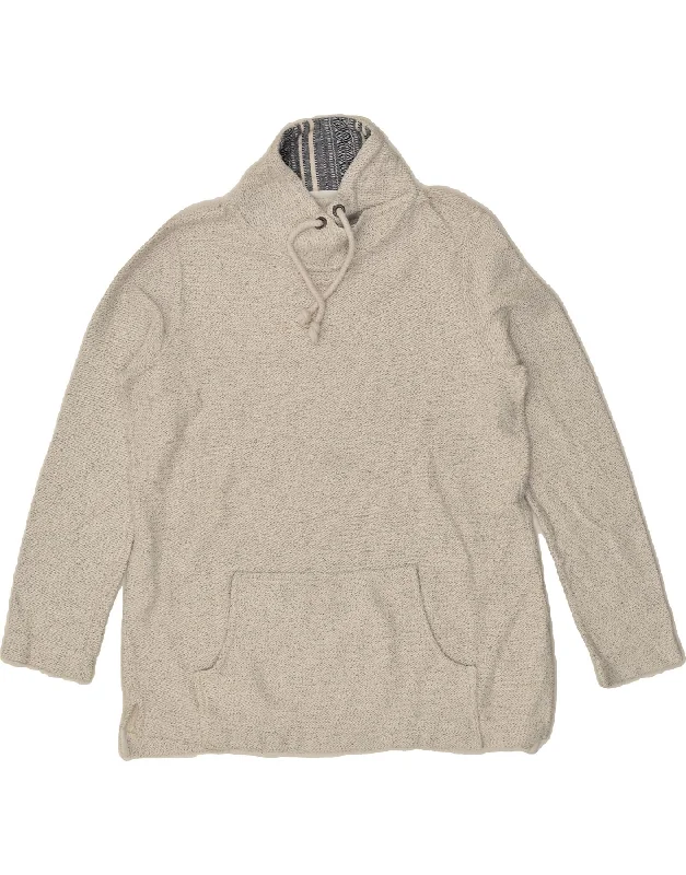 New Deals FAT FACE Womens Sweatshirt Jumper UK 14 Large Grey Cotton