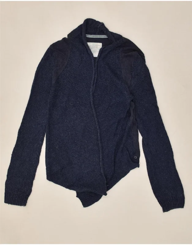 Lowest Price FAT FACE Womens Asymmetric Cardigan Sweater UK 10 Small Navy Blue Cotton Lowest Price FAT FACE Womens Asymmetric Cardigan Sweater UK 10 Small Navy Blue Cotton
