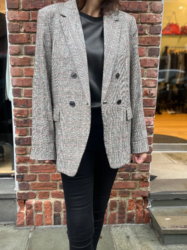 Reduced Prices FRAME Prince of Wales Blazer / L