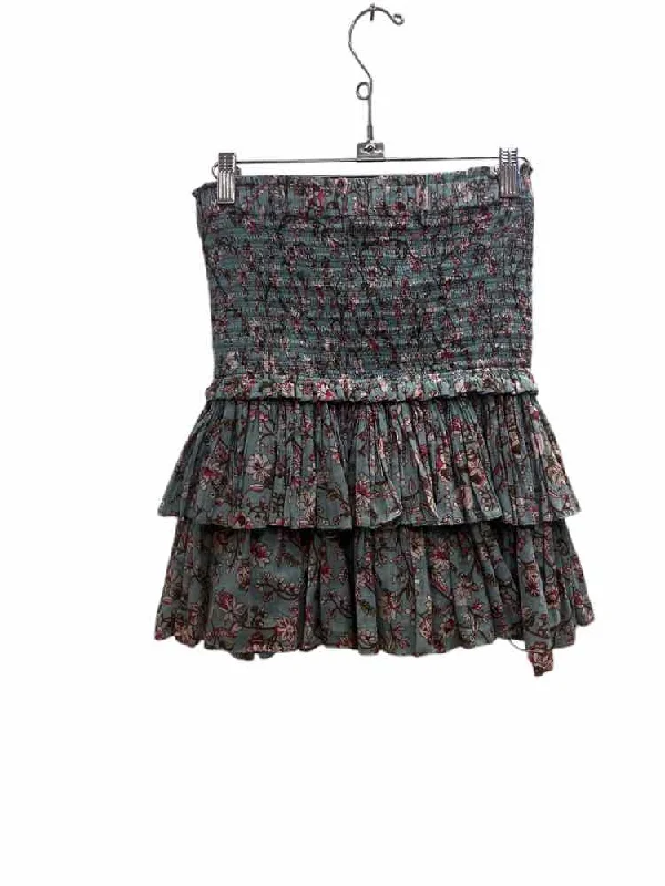Warehouse Sale Isabel ETOILE Marant Blue and Brown Size 34 Skirt