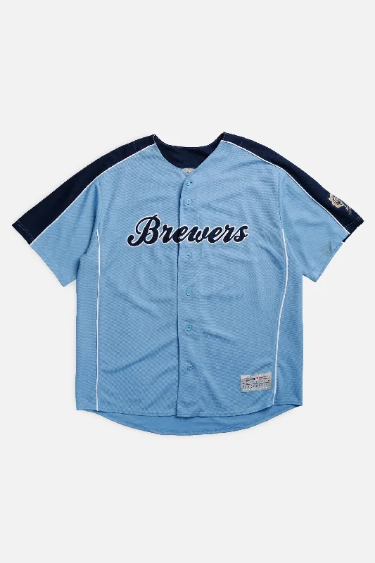 Year-End Sale Vintage Milwaukee Brewers MLB Jersey - XL