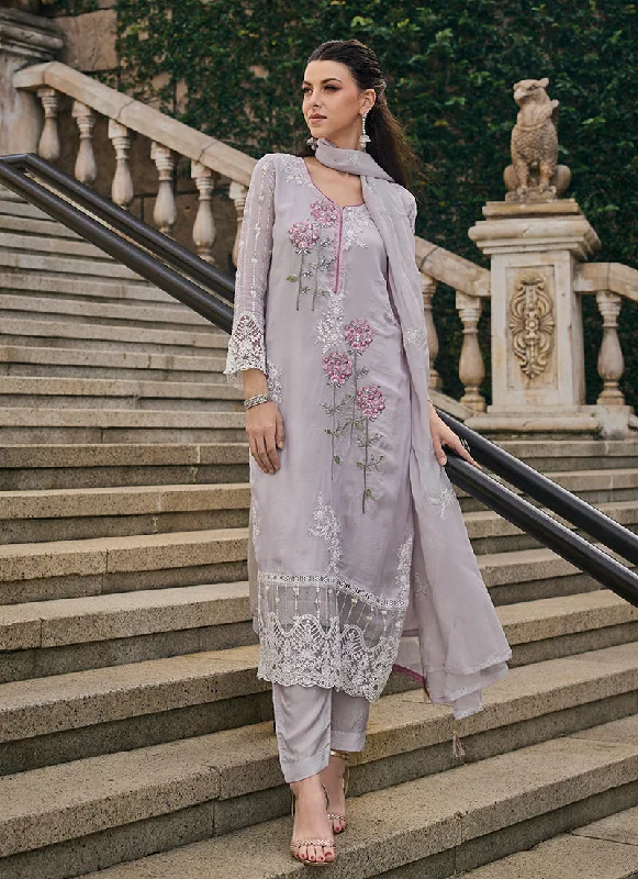 Today’s Special Lilac Purple Multi Embroidery Traditional Salwar Suit