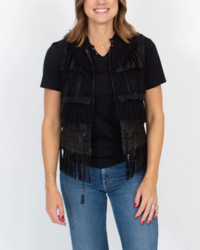 Reduced Prices Fringe Vest