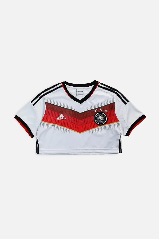 Deal Alert Rework Crop Germany Soccer Jersey - M