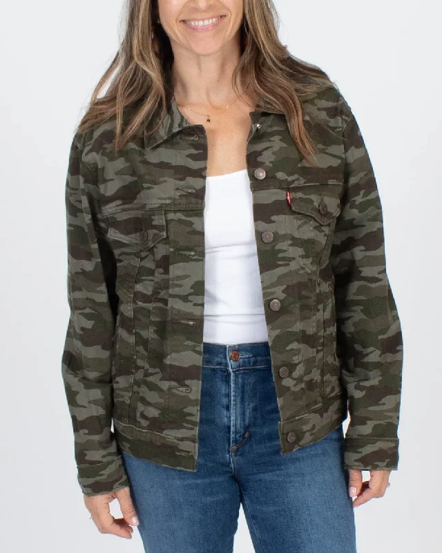 Special Savings Ex-Boyfriend Camo Trucker Jacket